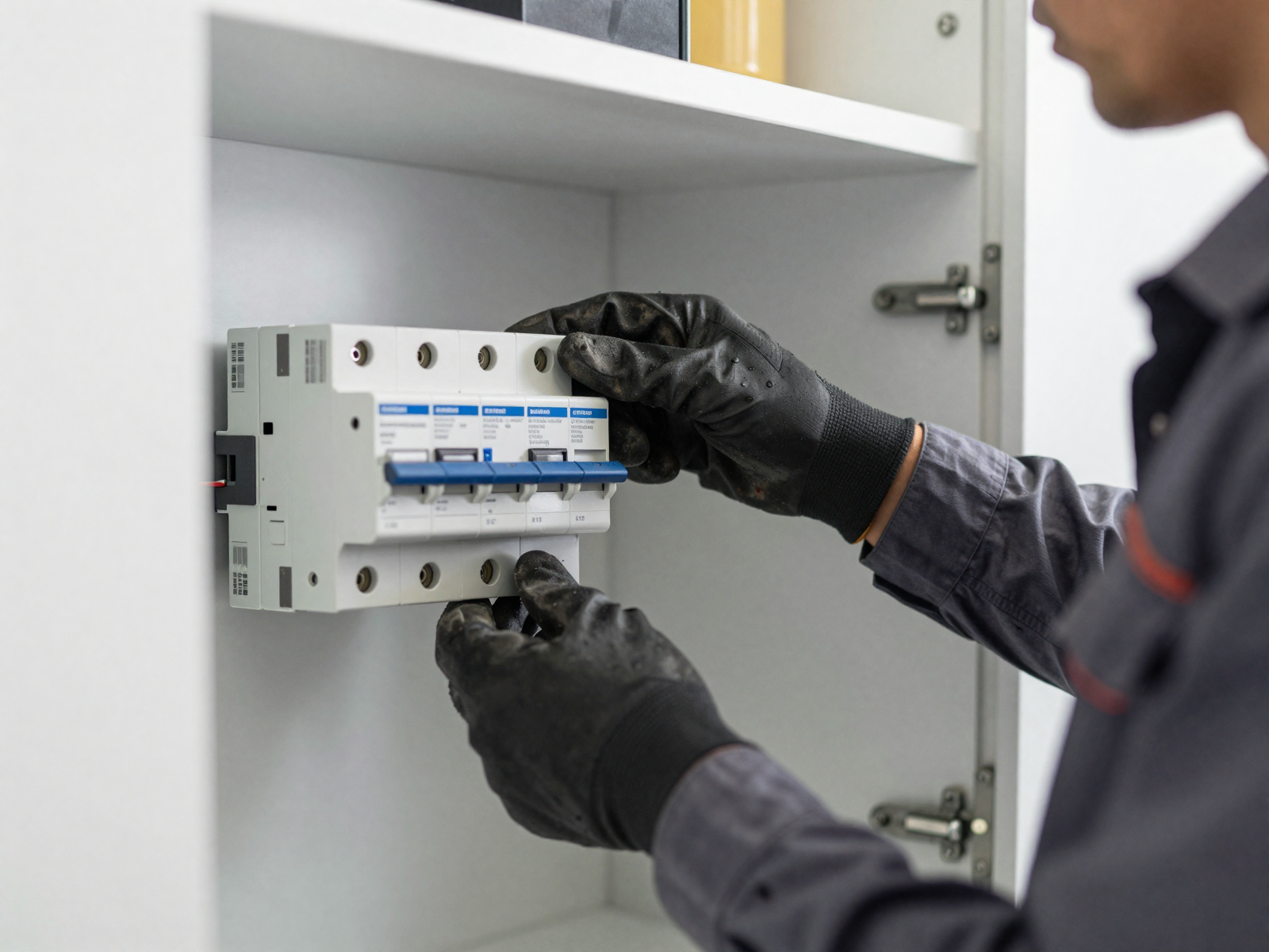 Professional electrical installation work